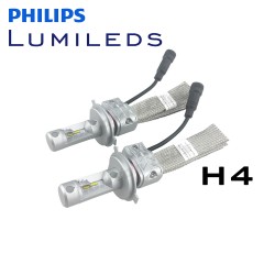 H4 Hi/Lo Philips Lumileds LUXEON Headlight LED Kit - 4000 Lumens V2